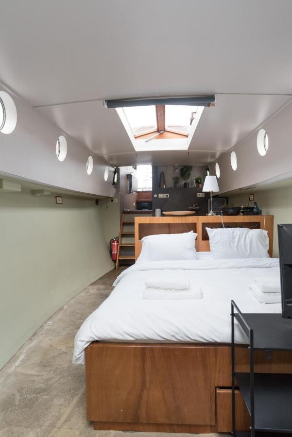 Hotel Luxury Historic Boat Amsterdam Exterior foto